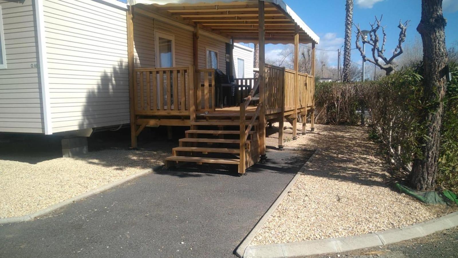 Mobil-Home Oliviers 1 Valras-Plage Bagian luar foto